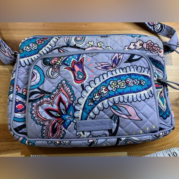 Vera Bradley Crossbody Purse , Paisley colors - Picture 3 of 5